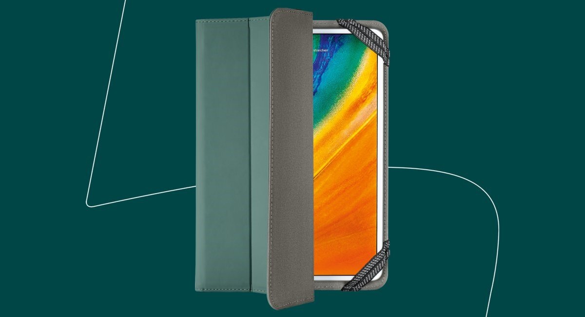 Bezpieczne i wygodne korzystanie, uniwersalne etui Hama Fold Uni, ochrona tabletu