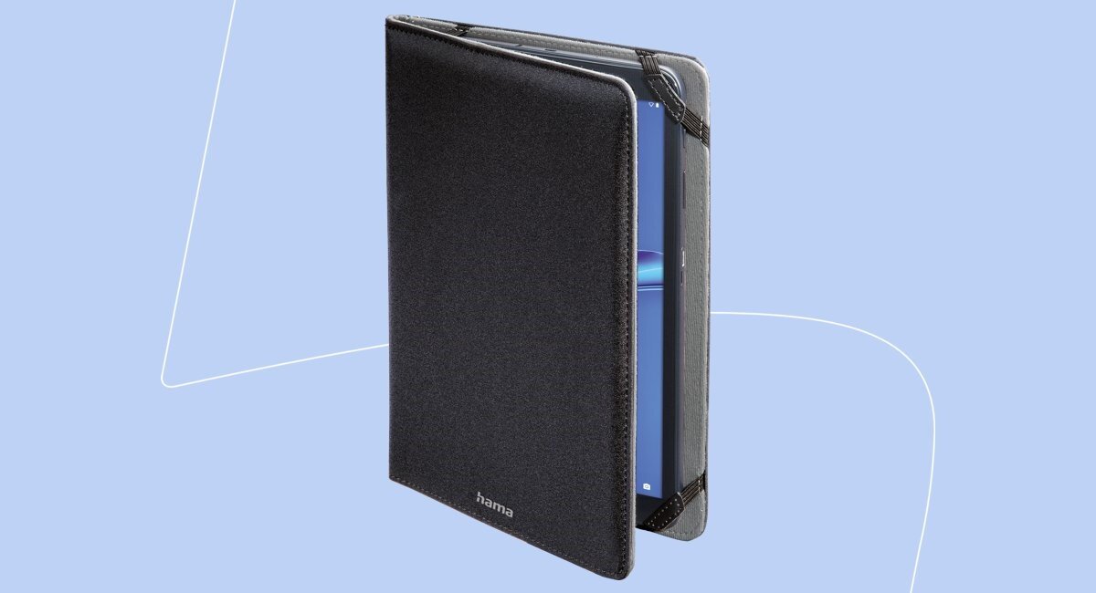 Idealnie dopasowana ochrona etui na tablet Hama Strap