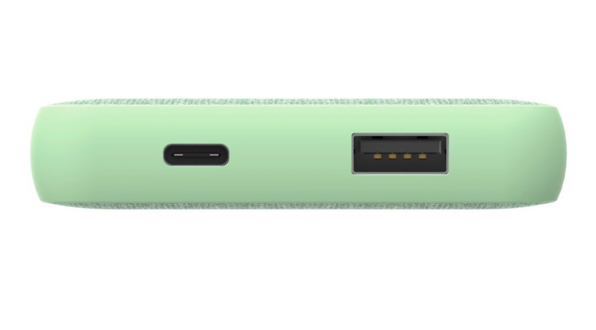 Do 85 godzin dodatkowej mocy Powerbank Hama Fabric 10