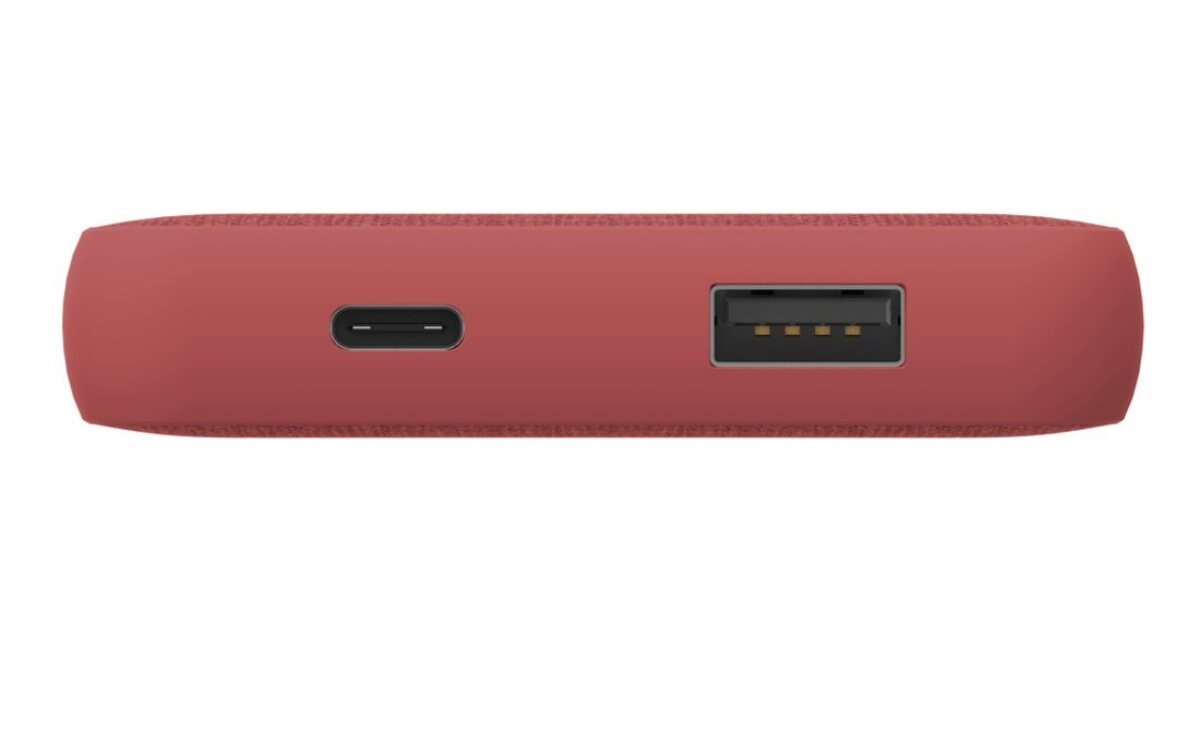 Do 85 godzin dodatkowej mocy Powerbank Hama Fabric 10