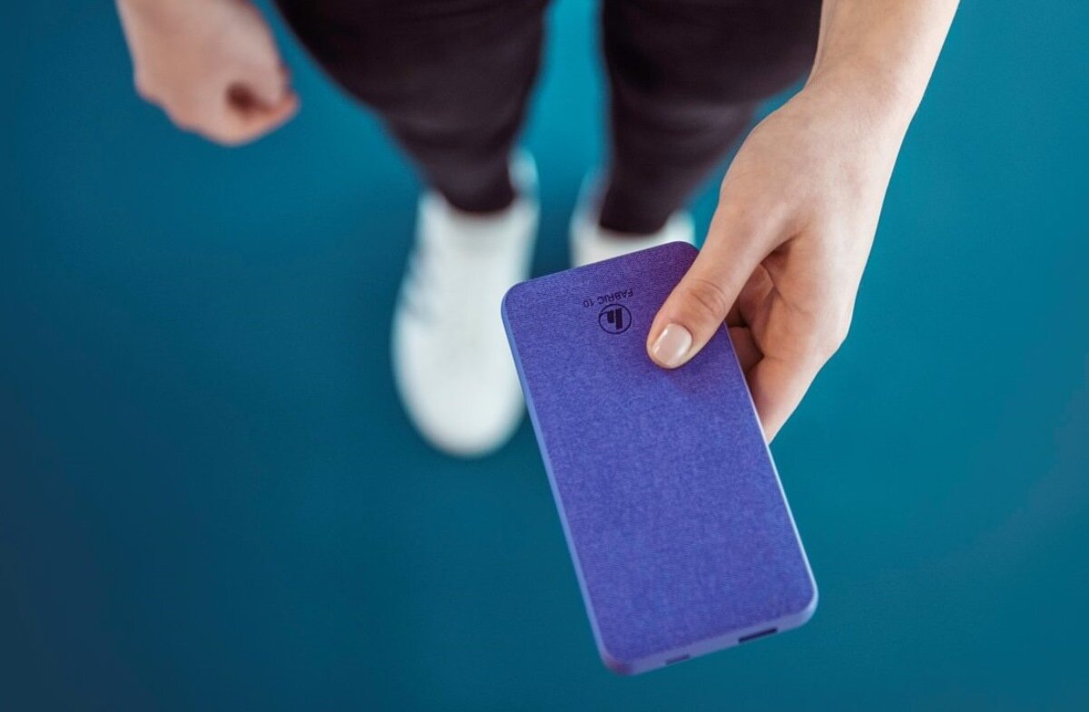 Gotowy do użycia Powerbank Hama Fabric 10