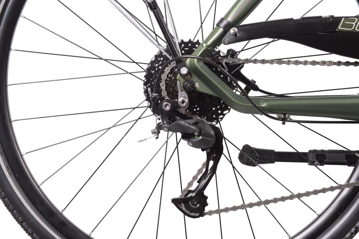 Rower crossowy BOTTECCHIA 251 Lite Cross przerzutki biegi dostosowanie prędkość jazda