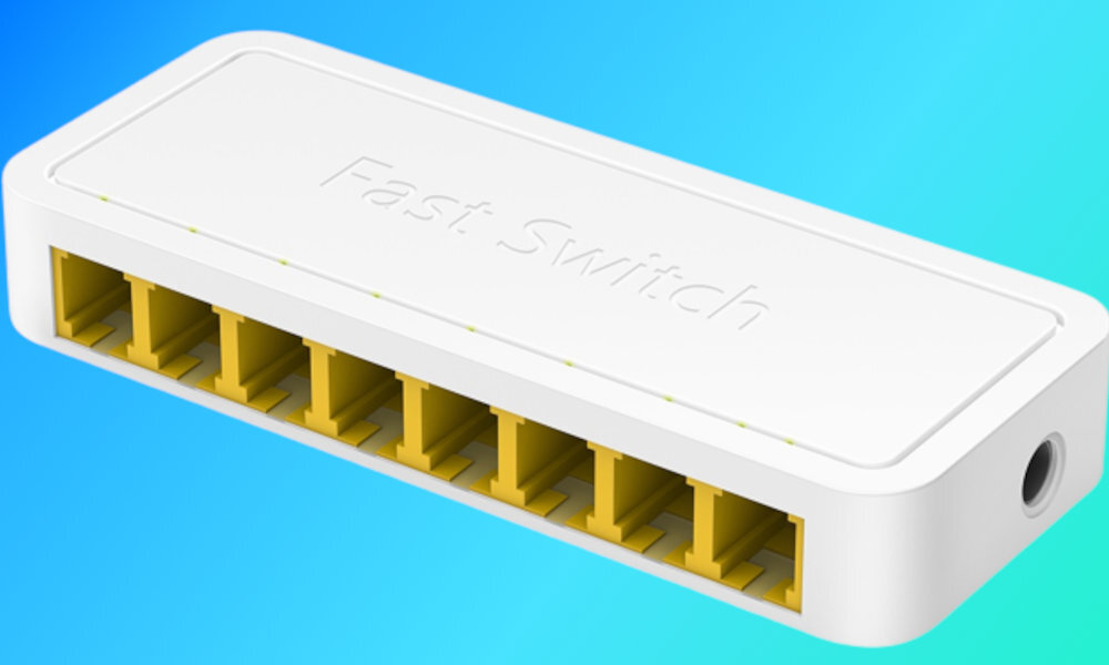 Switch CUDY FS108D porty