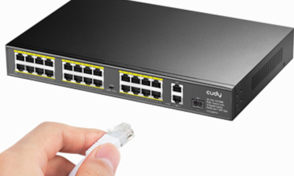 Switch CUDY FS1026PS1 1.25bps modernizacja hybrydowe środowisko