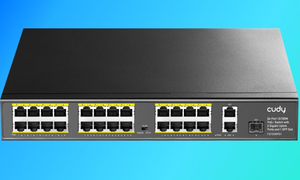 Switch CUDY FS1026PS1 prędkość