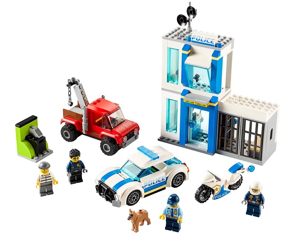 LEGO City Policyjny zestaw klocków 60270 dziecko kreatywność zabawa nauka rozwój klocki figurki minifigurki jakość tradycja konstrukcja nauka wyobraźnia role jakość bezpieczeństwo wyobraźnia budowanie pasja hobby funkcje instrukcja aplikacja LEGO Builder