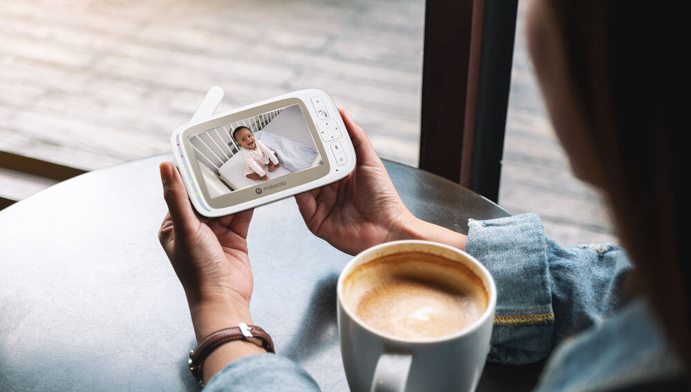 Niania elektroniczna MOTOROLA VM85 Connect komunikacja