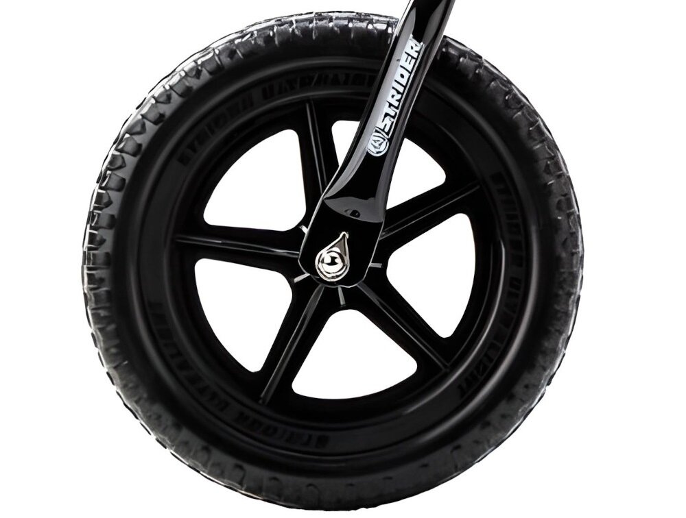 Rowerek biegowy STRIDER Classic 12 ST-M4GN Zielony koła 12-calowe piankowe formowane ultralekkie gładkie opony nie wymagają pompowania znakomita przyczepność i zwrotność na każdej nawierzchni