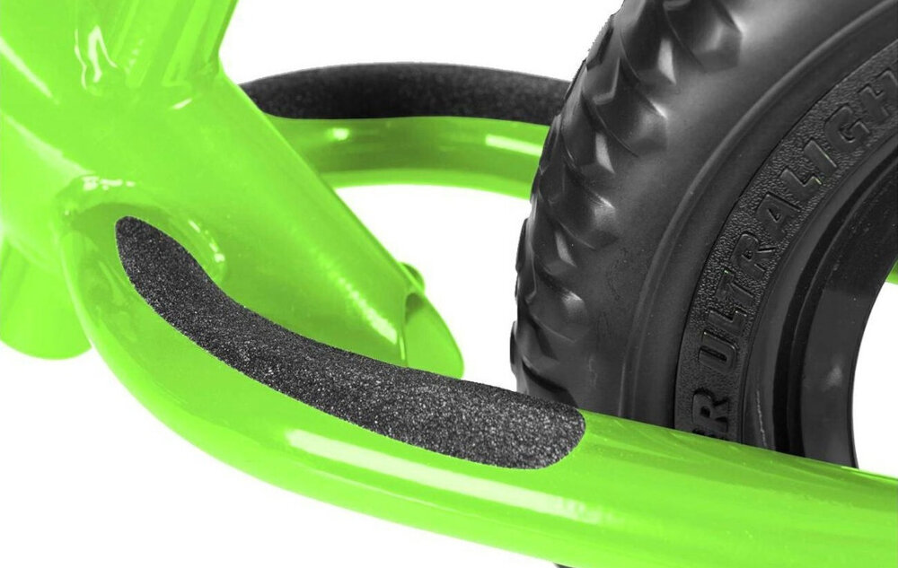 Rowerek biegowy STRIDER Classic 12 ST-M4GN Zielony długa zabawa komfort wyprofilowany podnóżek antypoślizgowa nawierzchnia