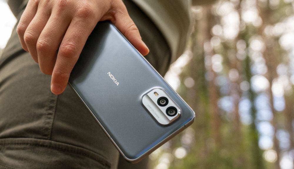 Smartfon NOKIA X30 5G  ekran bateria aparat procesor ram pamięć pojemność rozdzielczość zdjęcia filmy opis dane cechy blokady system łączność wifi bluetooth obudowa szkło odporność porty muzyka transfer sieć przekątna matryca waga czujniki