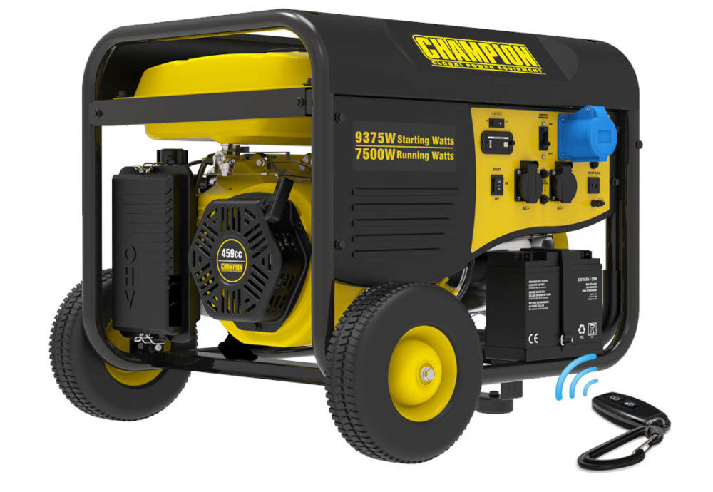 Agregat prądotwórczy CHAMPION CPG9000E2-EU metody rozruchu reczny elektryczny zdalny