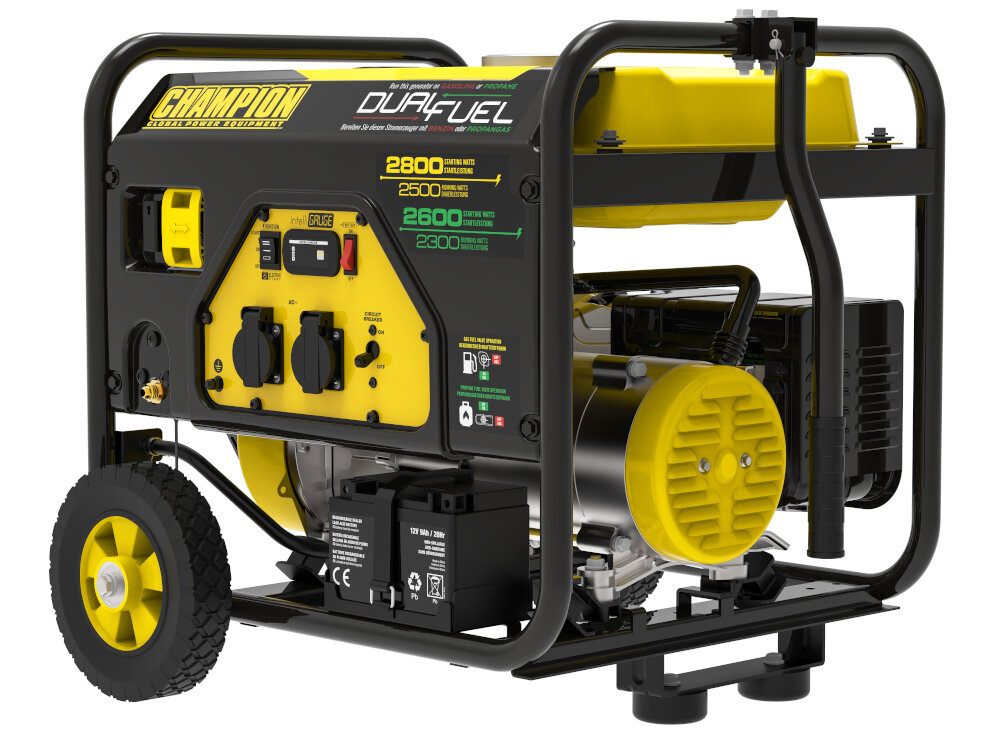 Agregat prądotwórczy CHAMPION CPG3500E2-DF-EU technologia zimnego startu