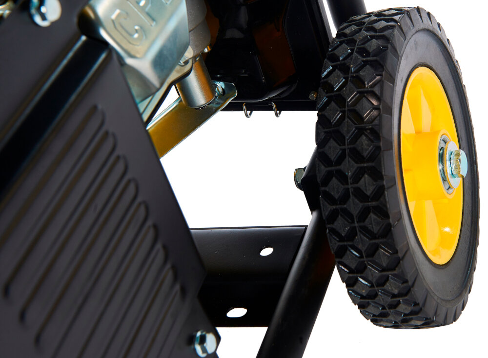 Agregat prądotwórczy CHAMPION CPG3500E2-DF-EU kola z ogumieniem mozliwosc przemieszczania