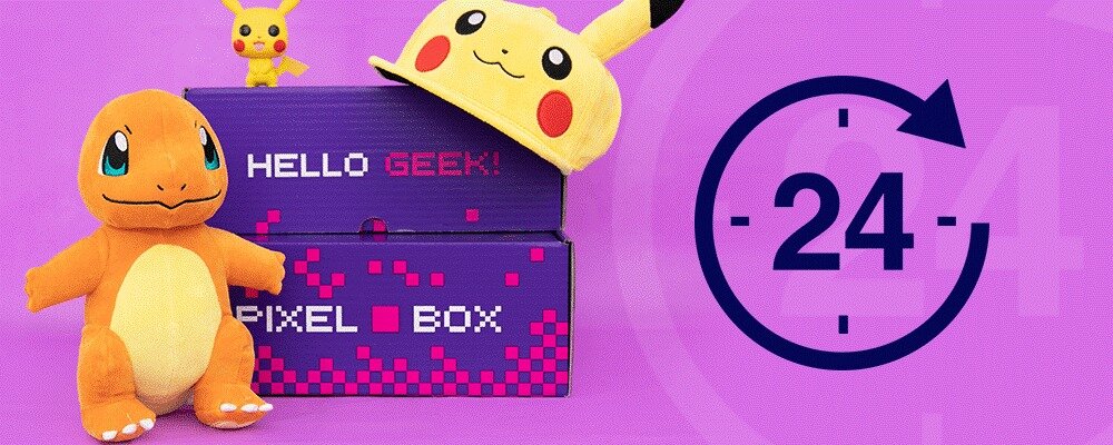 Zestaw gadżetów gamingowych PIXEL-BOX niespodzianka fani marvel dc comics magic star wars 24 godziny prezent