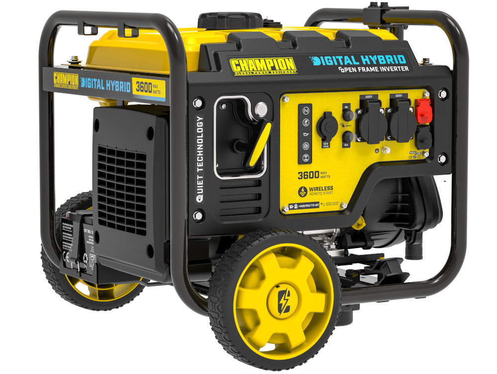 Agregat prądotwórczy CHAMPION CPG4000DHY-EU tryb ekonomiczny funkcja automatycznego regulowania obrotow silnika
