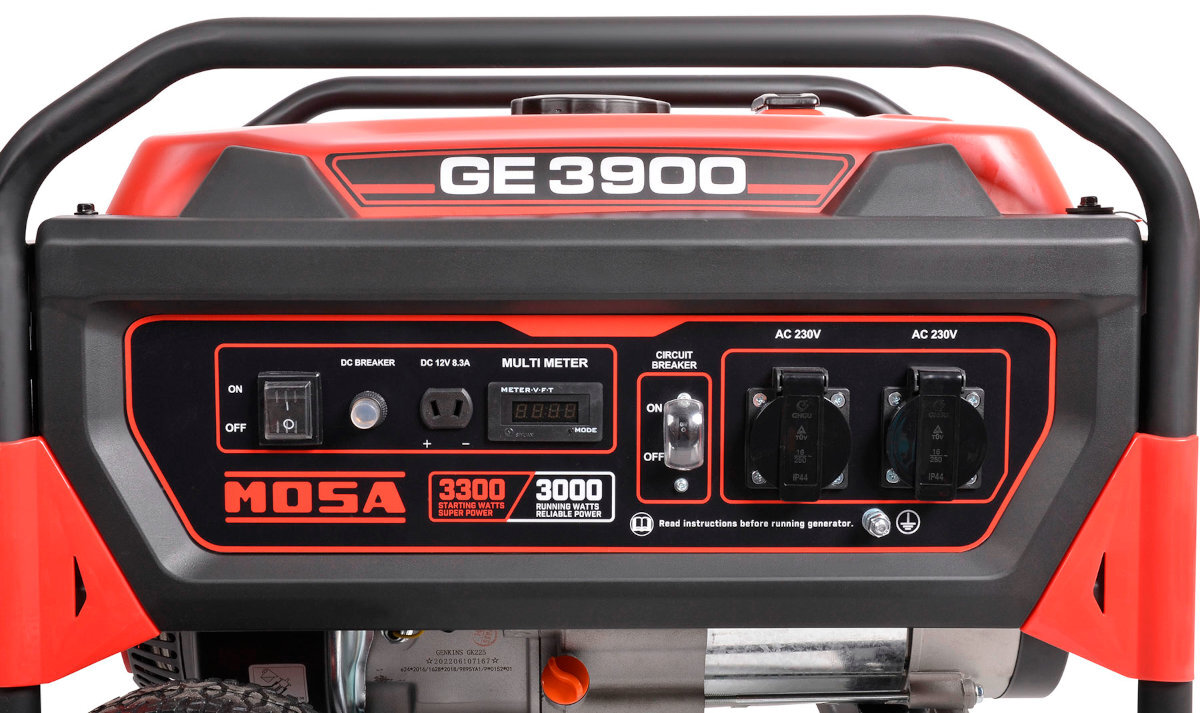 AGREGAT PRĄDOTWÓRCZY MOSA napięcie czestotliwość