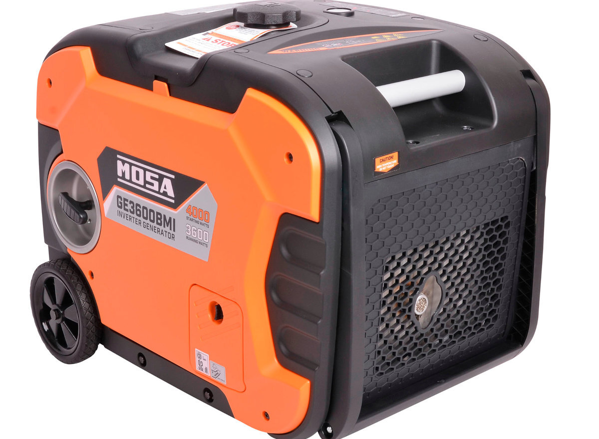 AGREGAT PRĄDOTWÓRCZY MOSA zbiornik pojemność