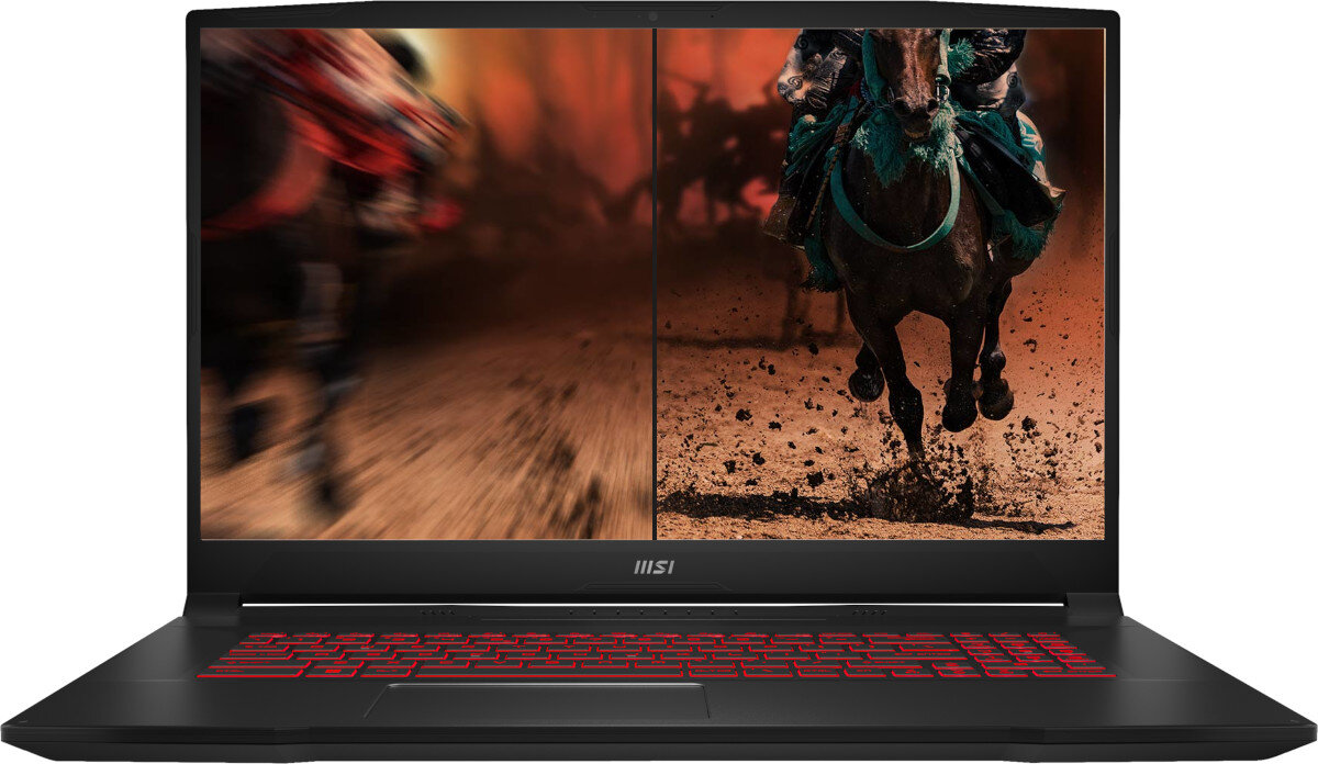Laptop MSI Katana GF76 12UE-691PL matryca odświeżanie ekranu