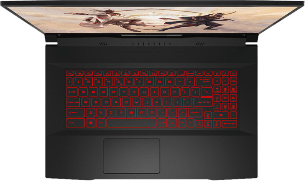 Laptop MSI Katana GF76 12UE-691PL klawiatura podświetlenie osłona klawisze