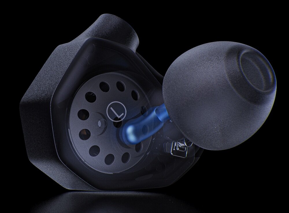 Słuchawki dokanałowe FIIO FH7S Czarny  przetworniki kanały wentylacyjne  filtry dźwięk brzmienie konstrukcja lekkość wygoda przewód komfort zestaw