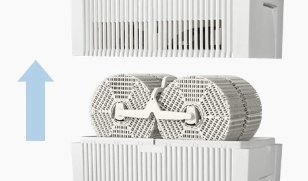 Nawilzacz ewaporacyjny VENTA AH530 Original Connect wysoka jakosc wykonanie prezentacja wyglad design kompaktowy wymiary