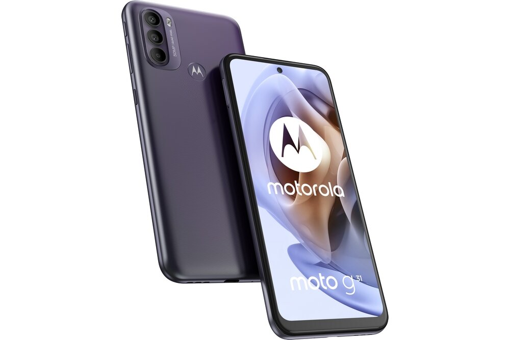 Smartfon MOTOROLA Moto G31 ekran bateria procesor pamięć aparat pojemność rozdzielczość