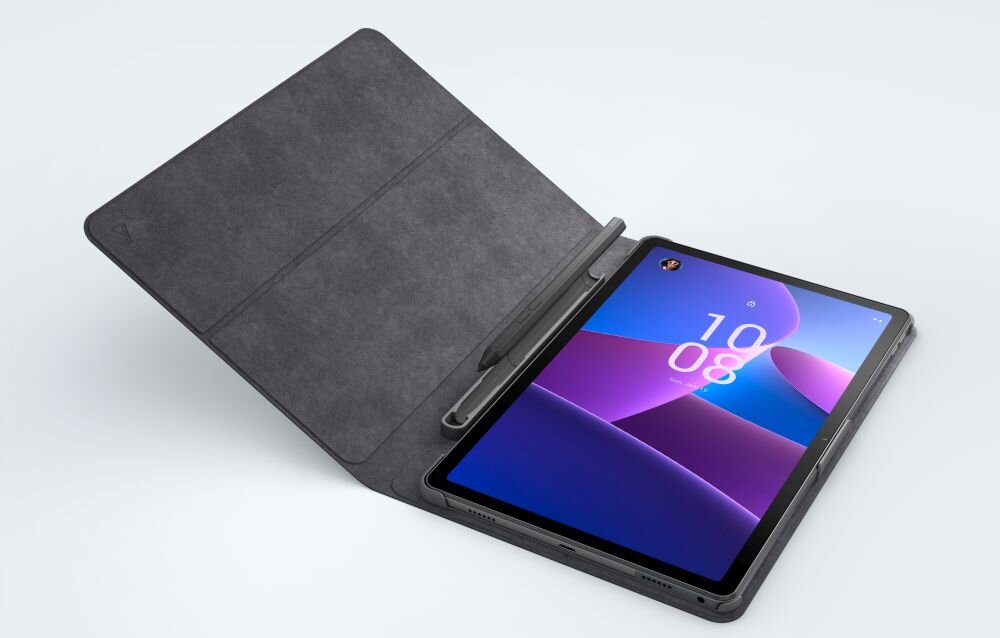 Tablet LENOVO Tab M10 Plus   ekran bateria aparat procesor ram pamięć pojemność rozdzielczość zdjęcia filmy opis dane cechy blokady system łączność wifi bluetooth obudowa szkło odporność porty muzyka transfer sieć przekątna matryca waga czujniki