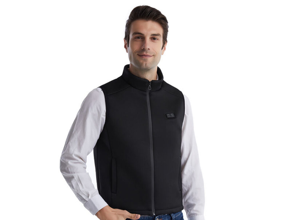 Podgrzewana kurtka MOZOS HV4 podgrzewanie regulacja temperatura grzanie wewnętrzne grzanie moc praca udogodnienia wygoda bezpieczeństwo rekreacja