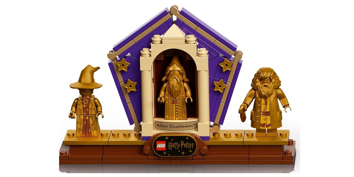 LEGO Harry Potter Ikony Hogwartu - edycja kolekcjonerska 76391 Jubileuszowe złote minifigurki