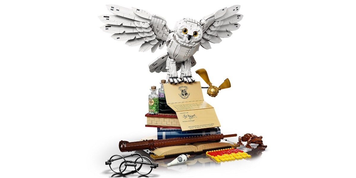 LEGO Harry Potter Ikony Hogwartu - edycja kolekcjonerska 76391 Atrakcyjna ozdoba