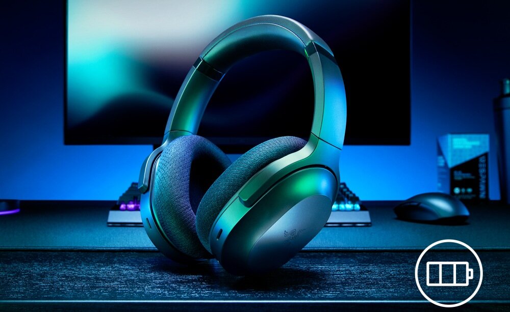 Słuchawki RAZER Barracuda szumy brzemienie działanie zespół komunikacja wygoda sterowanie akumulator bateria opakowanie