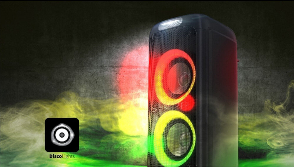 Power audio SHARP PS-949 - oświetlenie