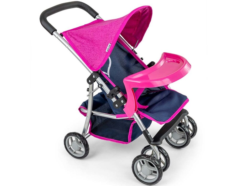 Wózek MILLY MALLY Navy Kate Prestige dla lalek o długości do 50 cm