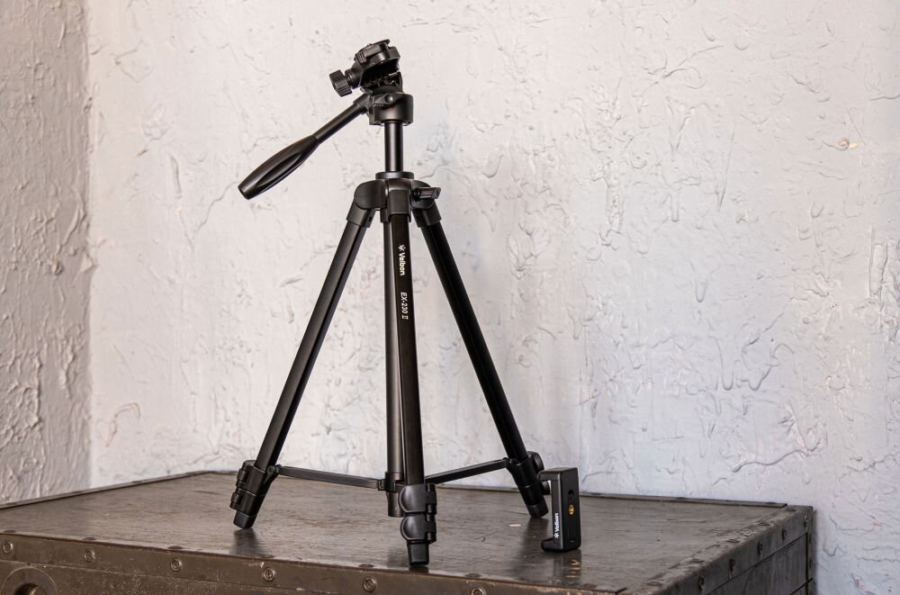 Velbon EX-230 II statyw lekki 435 mm składany aluminium podróżny kompaktowy