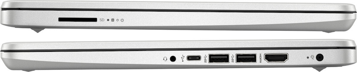 Laptop HP 14S-DQ5033NW złącza porty USB HDMI