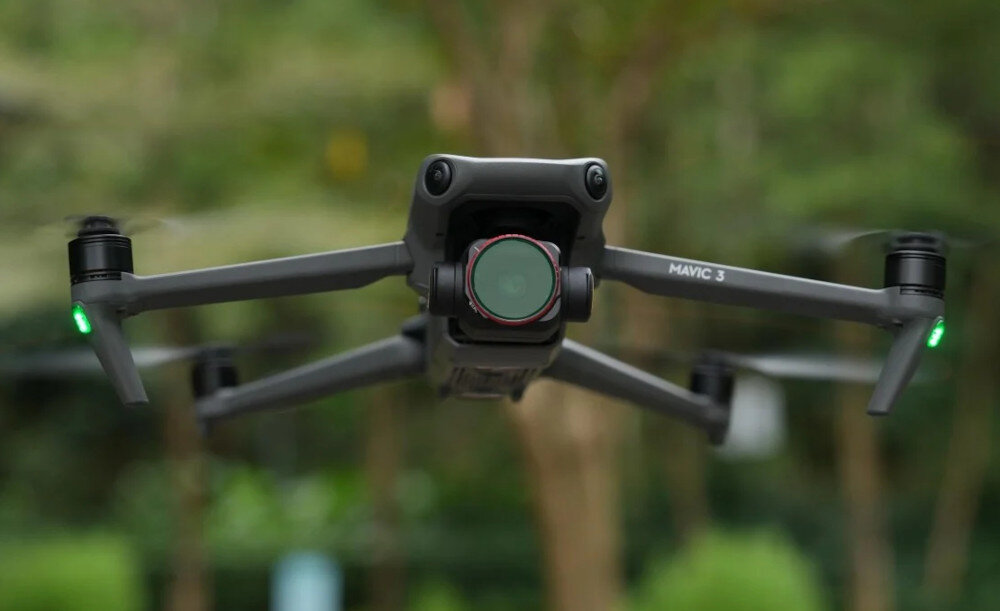 Filtr FREEWELL CPL FW-MC3-CPL do DJI Mavic 3 testy jakość ramka waga gimbal