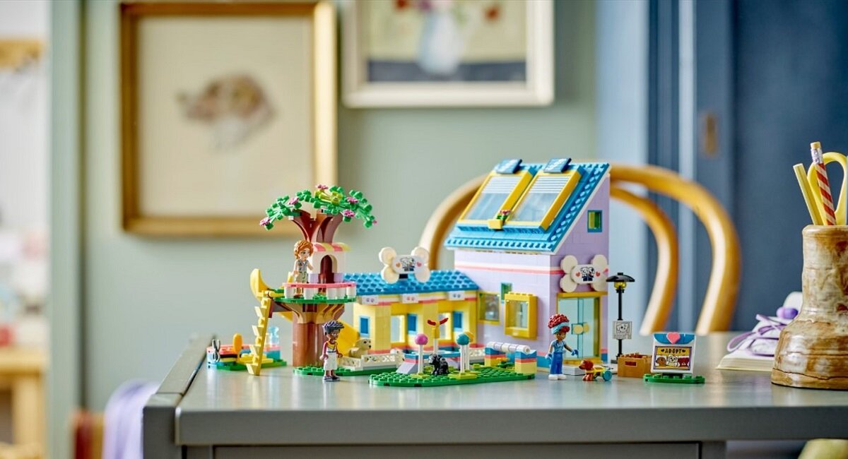 LEGO Friends Centrum ratunkowe dla psów 41727 Dla małych miłośników psów Kreatywne spędzanie czasu