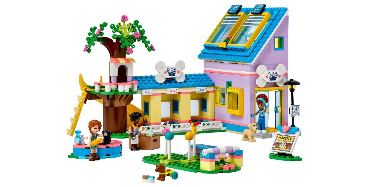 LEGO Friends Centrum ratunkowe dla psów 41727 Świetna zabawa