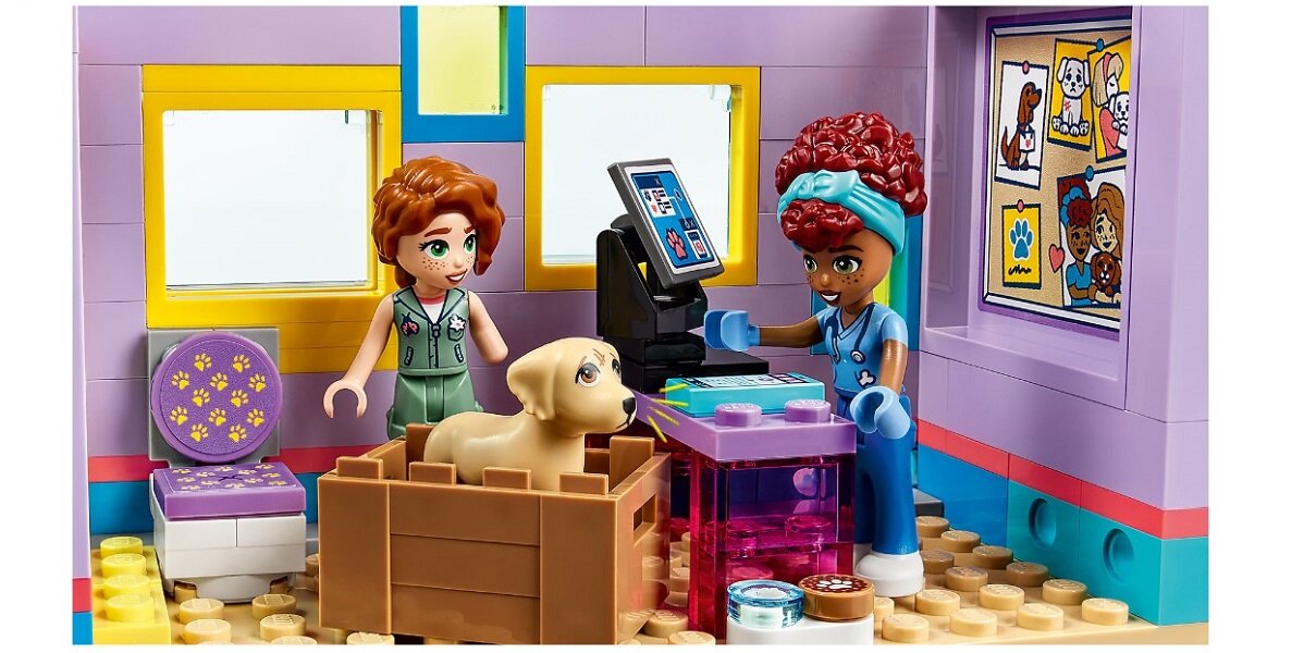 LEGO Friends Centrum ratunkowe dla psów 41727 Dostosuj model