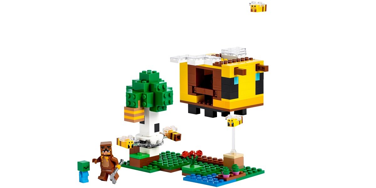 LEGO Minecraft Pszczeli ul 21241 dziecko kreatywność zabawa nauka rozwój klocki figurki minifigurki jakość tradycja konstrukcja nauka wyobraźnia role jakość bezpieczeństwo wyobraźnia budowanie pasja hobby funkcje instrukcje miód ul pszczoły