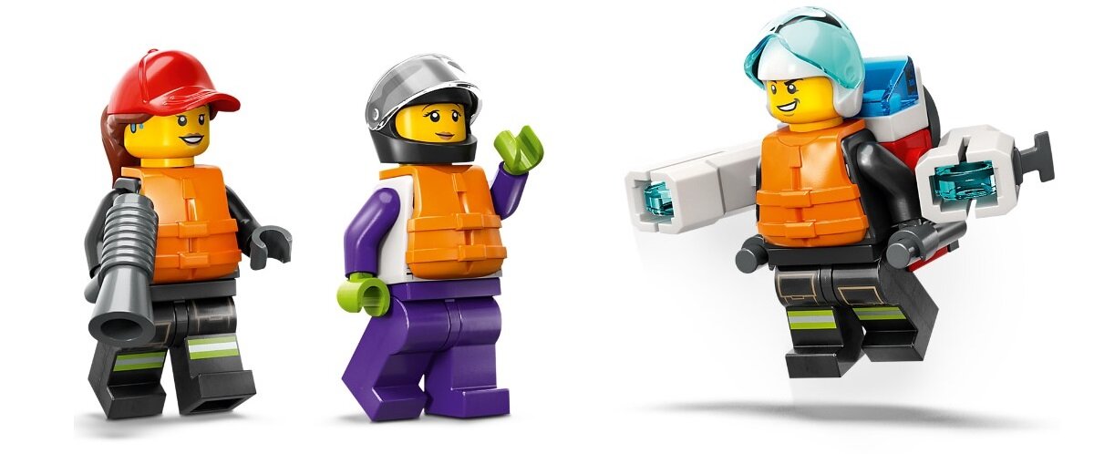 LEGO City Łódź strażacka 60373 dziecko kreatywność zabawa nauka rozwój klocki figurki minifigurki jakość tradycja konstrukcja nauka wyobraźnia role jakość bezpieczeństwo wyobraźnia budowanie pasja hobby funkcje instrukcja aplikacja LEGO Builder