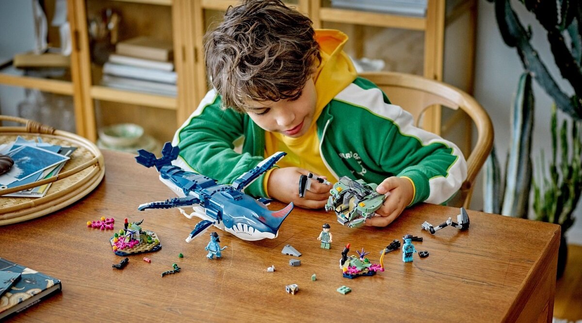 LEGO Avatar Payakan the Tulkun i mech-krab 75579 dla dzieci 761 elementów