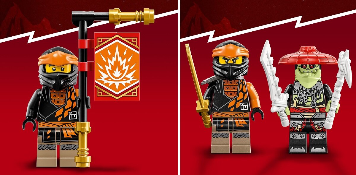 LEGO Ninjago Odrzutowiec ponaddźwiękowy Jay’a EVO 71784 dziecko kreatywność zabawa nauka rozwój klocki figurki minifigurki jakość tradycja konstrukcja nauka wyobraźnia role jakość bezpieczeństwo wyobraźnia budowanie pasja hobby funkcje instrukcje