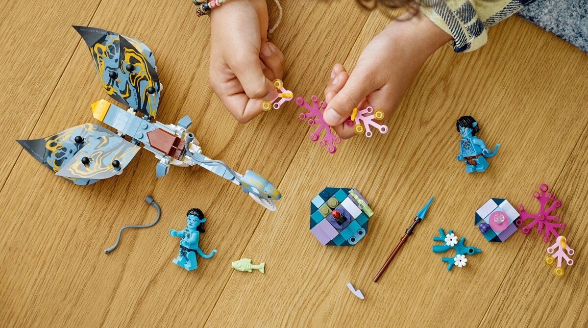 LEGO Avatar Odkrycie ilu 75575 instrukcje budowanie aplikacja