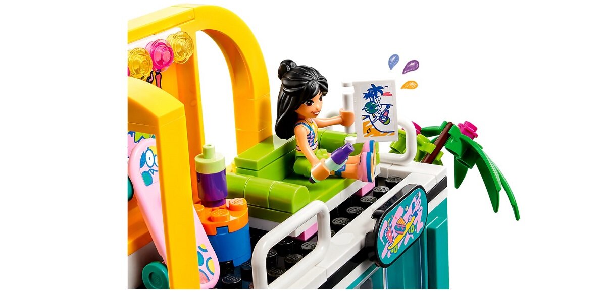 LEGO Friends Skatepark 41751 dziecko kreatywność zabawa nauka rozwój klocki figurki minifigurki jakość tradycja konstrukcja nauka wyobraźnia role jakość bezpieczeństwo wyobraźnia budowanie pasja hobby funkcje instrukcje