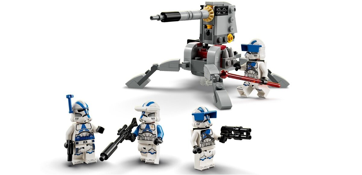 LEGO Star Wars Zestaw bitewny dziecko kreatywność zabawa nauka rozwój klocki figurki minifigurki jakość tradycja konstrukcja nauka wyobraźnia role jakość bezpieczeństwo wyobraźnia budowanie pasja hobby funkcje instrukcjeżołnierze-klony z 501 legionu 75345