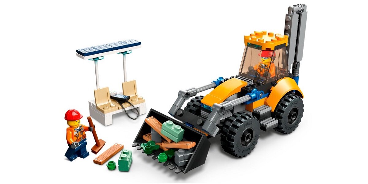 LEGO City Koparka 60385 dziecko kreatywność zabawa nauka rozwój klocki figurki minifigurki jakość tradycja konstrukcja nauka wyobraźnia role jakość bezpieczeństwo wyobraźnia budowanie pasja hobby funkcje instrukcja aplikacja LEGO Builder