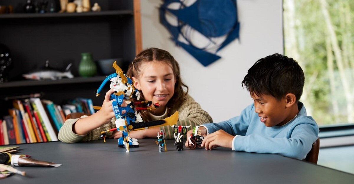 LEGO Ninjago Tytan mech Jaya 71785 dziecko kreatywność zabawa nauka rozwój klocki figurki minifigurki jakość tradycja konstrukcja nauka wyobraźnia role jakość bezpieczeństwo wyobraźnia budowanie pasja hobby funkcje instrukcje