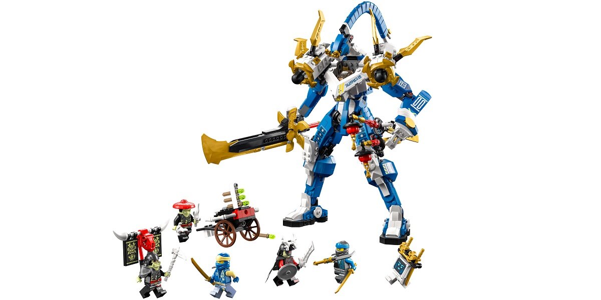 LEGO Ninjago Tytan mech Jaya 71785 dziecko kreatywność zabawa nauka rozwój klocki figurki minifigurki jakość tradycja konstrukcja nauka wyobraźnia role jakość bezpieczeństwo wyobraźnia budowanie pasja hobby funkcje instrukcje