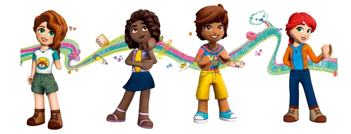 LEGO Friends Dom Autumn 41730 Cztery minilaleczki i akcesoria